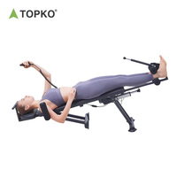 Banc de musculation réglable en hauteur TOPKO de haute qualité pour l'intérieur, rack de gym intérieur, machine d'étirement électrique