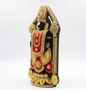Cadre photo traditionnel Maa Durga en résine fait main, sculpture décorative de table, décoration spirituelle pour la maison, idéal pour un cadeau de pendaison de crémaillère - Product Image 5