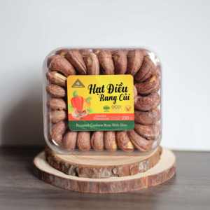 Nueces de Anacardo Tostadas Orgánicas Certificadas ISO de Vietnam, Premium, Sin Cáscara, W180, 230g, Caja de Regalo Cuadrada - Sabor a Mantequilla y Sal, Suministro de Fábrica - Product Image 3