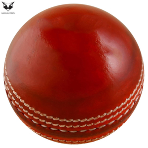 Balones de Cricket de Cuero de Tamaño Oficial, Cuero Curtido con Alumbre de Primera Calidad, Cosidos a Mano, Rojos y Blancos, para Partidos T20 y de Alta Gama - Product Image 3