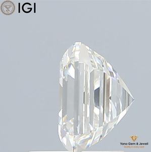 เพชรทรงแอสเชอร์ 1.51 กะรัต ได้รับการรับรองจาก IGI เพชร CVD ผลิตในห้องปฏิบัติการ สี F ความสะอาดระดับ VVS2 สำหรับดีไซน์หรูหราและมีสไตล์ - Product Image 4