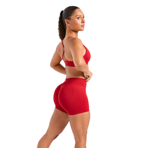 <b>Women's</b> Fitness Biker <b>Shorts</b> High Waist Yoga Gym Running Workout Training <b>Cycling</b> Activewear Stretch Breathable Moisture Wicking - Product Image 2