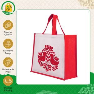 Sacs de courses en jute de qualité supérieure fabriqués en Inde avec motif de logo tendance à prix bas pour la vente en gros - Product Image 4