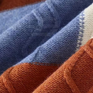 Pulls pour hommes, confortables, tricotés, chauds, à manches longues, décontractés, col rond, légers, vêtements de mode pour hommes - Product Image 4