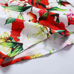 Camisa Hawaiana Extra Grande para Hombre, Estampado de Palmeras, Verano, Playa, Manga Corta, con Botones - Product Image 2