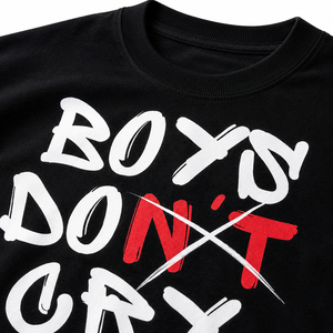 Men's Black Short Sleeve T-Shirt With <b>White</b> And Red Letter Print O-Neck Regular Fit Cotton Jersey Casual Graphic <b>Tee</b> - Product Image 6