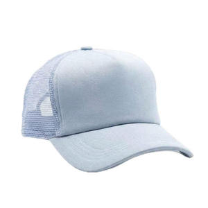 Casquettes de camionneur unisexes respirantes en maille, 6 panneaux, couleur unie, ajustables avec fermeture snapback pour adultes - Product Image 3