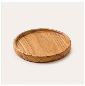 Premium Handcrafted Wood <b>Coasters</b> Eco-Friendly Round <b>Drink</b> <b>Coasters</b> <b>For</b> Home Office And Restaurant Table Protection Mats And Pad - Product Image 2