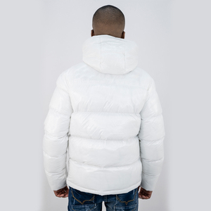 เสื้อแจ็คเก็ตพัฟเฟอร์แบบหนาสำหรับผู้ชาย ไซส์ใหญ่  ผ้าโพลีเอสเตอร์  ระบายอากาศได้ดี กันลม  ซิปแบบพิเศษ  เป็นมิตรต่อสิ่งแวดล้อม  แห้งเร็ว  เหมาะสำหรับฤดูหนาว - Product Image 2