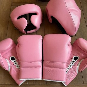 Juego de Boxeo de Fabricación al por Mayor Hecho con Cuero Original para Entrenamiento y Sparring, Logotipo Personalizado MSW-BS-AH-03 - Product Image 1
