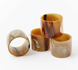 Anillo para Servilletas de Diseño Moderno y Elegante, Color Personalizado, Estilo Europeo, Material de Cuerno, Accesorios para Servir Toallas de Mesa en Fiestas - Product Image 2