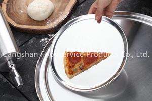 Plateau à pizza rond de 6 à 22 pouces, épaisseur 1,0 mm, plateaux à pizza en aluminium durable, livraison sous 45 jours - Product Image 3
