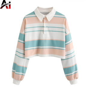 Camiseta Polo de Algodón para Mujer, Manga Corta, Estilo Casual, Logotipo Personalizado, Proveedor al por Mayor, Alta Calidad, Suave y Transpirable, Top de Verano - Product Image 4