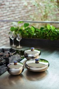 Bol de service en bois avec cuillère et fourchette, ensemble de vaisselle minimaliste réutilisable - Product Image 3