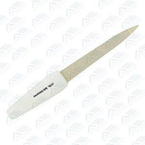 Herramienta Profesional de Manicura y Pedicura de Doble Cara para Salones de Belleza, Lima de Uñas Recta de Acero Inoxidable, Grano 180/240, Cómoda - Product Image 2