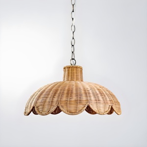Pendant <b>lighting</b> shade produced in Vietnam natural rattan lamp <b>cover</b> for children bedroom lamps - Product Image 4
