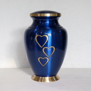 Engraved High Quality Brass Adult Cremation urn funeral supplies <b>memorial</b> Brass Metal Engraved Adult Cremation urn for human ash - Product Image 4
