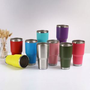 Vasos Térmicos de Acero Inoxidable de 30oz y 20oz, Termos de Doble Pared con Aislamiento al Vacío, Vasos para Mantener Bebidas Frías, Tazas de Viaje para Vino, Tazas de 36, 30, 20 y 14 oz - Product Image 3