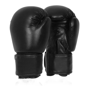 ถุงมือชกมวยหนังวัวคุณภาพสูงสำหรับฝึกซ้อมระดับมืออาชีพ ขนาด 10oz 12oz สายรัดข้อมือปรับได้ พร้อมตัวล็อคแบบตะขอเกี่ยว - Product Image 5