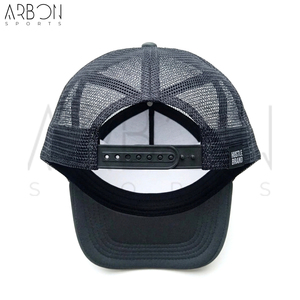 Nouvel Arrivage Meilleure Vente Casquette Trucker 5 Panneaux Vierge Grise Profil Haut en Mousse et Maille Prête pour Logo Personnalisé Snapback pour Hommes et Femmes - Product Image 3