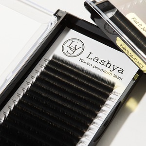 ขนตาปลอมแบบแบน Lashya ความหนา 0.20  ยึดติดแน่น สำหรับต่อขนตา - Product Image 1