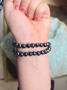 Cuentas de Diamante Moissanite de 6 mm, Cuentas Redondas Facetadas para Hacer Pulseras y Collares - Product Image 3