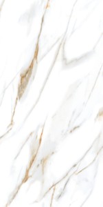 Rocker Canna White 600x1200mm Porcelain Tiles Modern Anti-Slip <b>Matt</b> Finish Marble Look <b>Floor</b> Wall Tiles for Home Villa Mall - Product Image 2