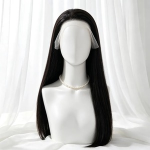 Extensiones de Cabello Humano Liso de 32 Pulgadas de Excelente Calidad, Cabello Grueso de Alta Densidad para Estilismo Profesional en Salón, en Venta - Product Image 2