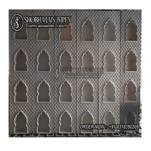 กรอบฉากหลังงานแต่งงานแบบอิสลามสไตล์เอเชียทำจากไม้ - Product Image 1