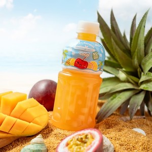 Jugo de Lichi 100% Natural con Nata de Coco 320 ml Sin Azúcar Añadido, Bebida Natural Embotellada, Fábrica Nawon en Vietnam - Product Image 3
