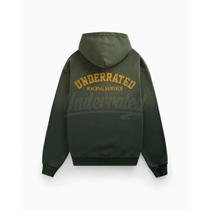 Sweat-shirts à capuche pour hommes de qualité supérieure, effet délavé, doublés en polaire, manches longues, streetwear décontracté, pull-over, écologiques, respirants, logo personnalisé - Product Image 2