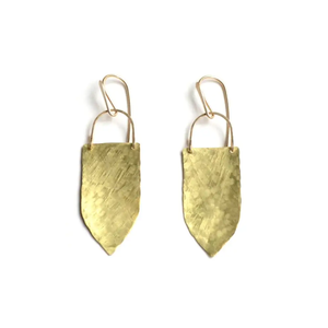 Pendientes de latón de nuevo estilo, joyería nueva para mujer, hechos a mano - artesanía artesanal - Product Image 2