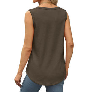 Elegant Style <b>Women's</b> Riibed Rank <b>Top</b> High Performance Marathon Race Wear Sustainable And Comfortable Fit <b>Women's</b> <b>Tank</b> <b>Top</b> - Product Image 2