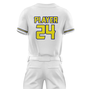 Uniformes de Béisbol Personalizados OEM de Poliéster/Nailon Transpirable para Hombre, Ropa de Entrenamiento de Secado Rápido y Protección UV, al Por Mayor al Mejor Precio - Product Image 6