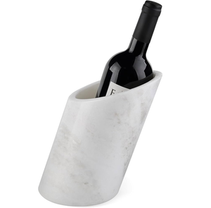 Marble Ice Bucket for Beer Wine Chiller with Double Wall Vacuum Insulated <b>LED</b> <b>Lighted</b> Tongs for Party Use - Product Image 5