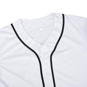 Ropa Deportiva con Logotipo Personalizado, Transpirable, 100% Poliéster, Jersey de Béisbol Adecuado para Entrenamiento, Práctica, Partidos Competitivos, Toda Temporada - Product Image 5