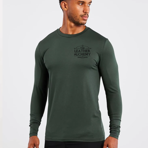 Camiseta de entrenamiento transpirable de secado rápido de calidad premium para hombre, ligera, atlética, para fitness, entrenamiento, correr, ropa deportiva, ropa activa. - Product Image 1