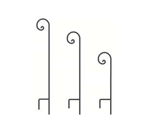 Headway Crafts Iron <b>Garden</b> Shepherd <b>Hook</b> Plant Hanger Stake - Product Image 6