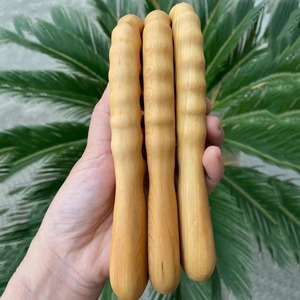 Peine de madera de bambú para masaje capilar, ecológico, de bambú natural, de dientes anchos, desenredante, hecho a mano, sin electricidad estática, de madera natural - Product Image 6
