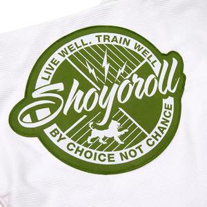 Kimono Profesional de Alta Calidad para Jiu Jitsu Brasileño, 100% Algodón, 450 g/m², Shoyorol Gl Hunt Competitor Batch, con Bolsa - Product Image 6