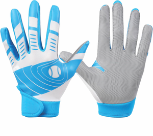 Gant de baseball professionnel sur mesure au design exceptionnel, en cuir de qualité supérieure, avec fermeture auto-agrippante, antidérapant et écologique - Product Image 1