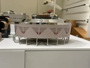 Durable Classic Chafing Dish <b>Buffet</b> <b>Server</b> Stainless Steel Eco-Friendly Non-Stick Customizable All Stoves Restaurants Hotels - Product Image 5