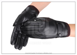 Gants de conduite à la mode personnalisés de taille XL pour hommes de qualité supérieure en cuir respirant avec nettoyage antistatique haute fonction - Product Image 6