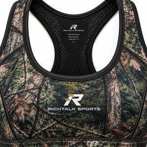 Sujetador Deportivo de Yoga para Mujer, Sublimado, de Alta Sujeción, Material Spandex, Tirantes Ajustables Sin Costuras, Secado Rápido Frontal, Precio Bajo, Superventas - Product Image 4
