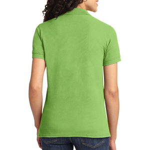 Camiseta de algodón de manga corta para mujer, cuello redondo, lisa, suave, con logo personalizado, ropa de moda, venta al por mayor, camiseta para mujer - Product Image 4