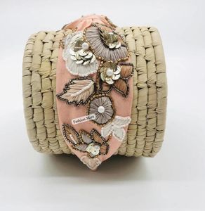 Diademas Hechas a Mano de Primera Calidad para Mujer, Bordadas con Cuentas, Florales, Estilo Boho, Étnicas, para Fiestas, Accesorios para el Cabello - Product Image 5