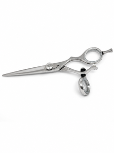 Ciseaux de barbier pivotants en acier inoxydable japonais pour la coupe de cheveux, ciseaux à lame personnalisée - Product Image 5