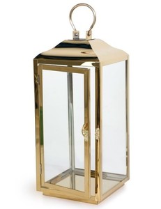 Modern Selling Eco-Friendly Metal Candle <b>Lantern</b> With Shiny <b>Gold</b> Finish Candle <b>Lantern</b> for Christmas & Wedding - Product Image 1