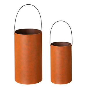 Black & <b>Orange</b> Metal Pumpkin Lantern Halloween Decoration Set Of 3 Pieces - Product Image 4
