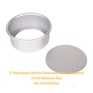 Ensemble de moules à gâteau ronds en aluminium, durables, résistants au four, revêtement anodisé, fabricants et fournisseurs de moules à pâtisserie, fabriqués à Taïwan - Product Image 2